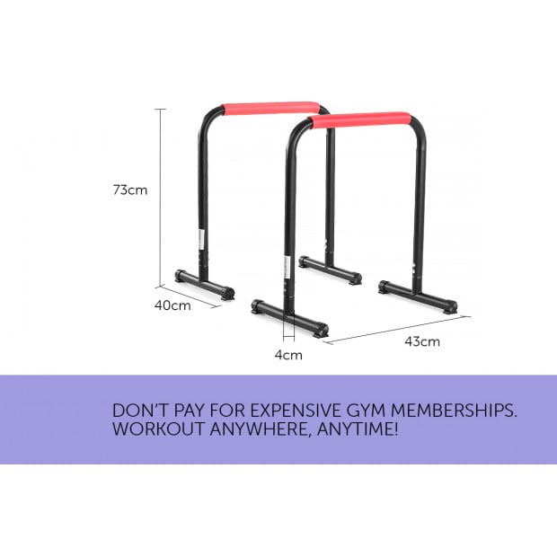 Powertrain Dip Bar Stand Home Gym Image 4