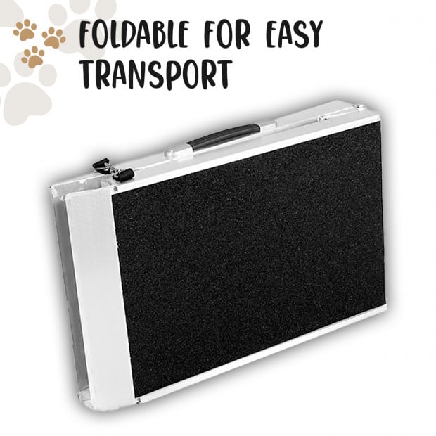 Aluminium Foldable Dog Ramp 122 x 38cm Image 12
