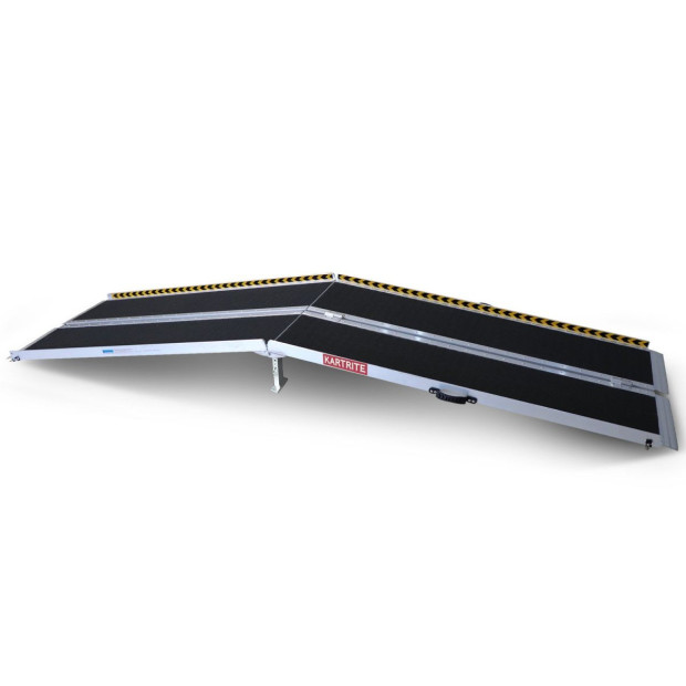 Kartrite Folding Aluminium Wheelchair Ramp 10FT Portable Mobility Access Ramp Image 4