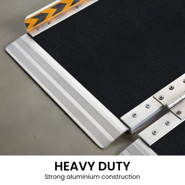 Kartrite Folding Aluminium Wheelchair Ramp 10FT Portable Mobility Access Ramp Image 9