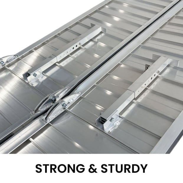 Kartrite Folding Aluminium Wheelchair Ramp 10FT Portable Mobility Access Ramp Image 12