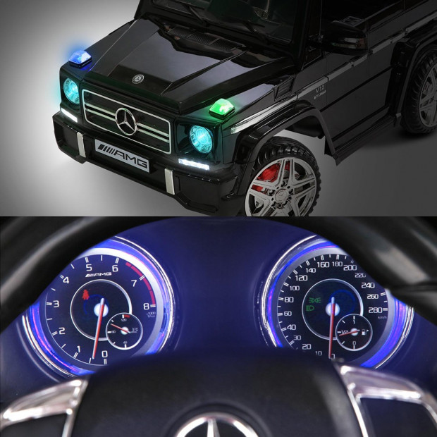 Mercedes G65 AMG Kids Ride on Car with Remote Control Black Image 4
