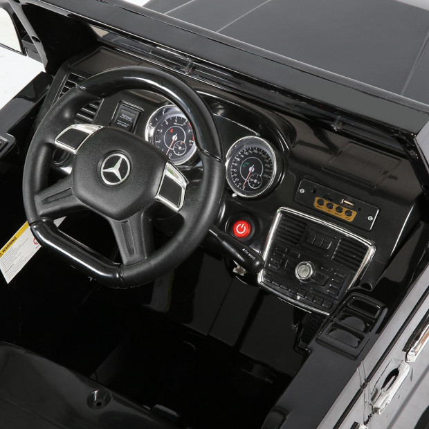 Mercedes G65 AMG Kids Ride on Car with Remote Control Black Image 2