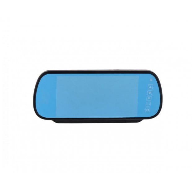 Elinz 7in Clip On Rearview Mirror Monitor 12v/24v Reversing Camera Image 2