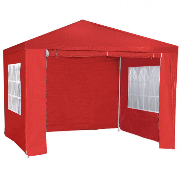 Wallaroo 3x3 outdoor event marquee Red