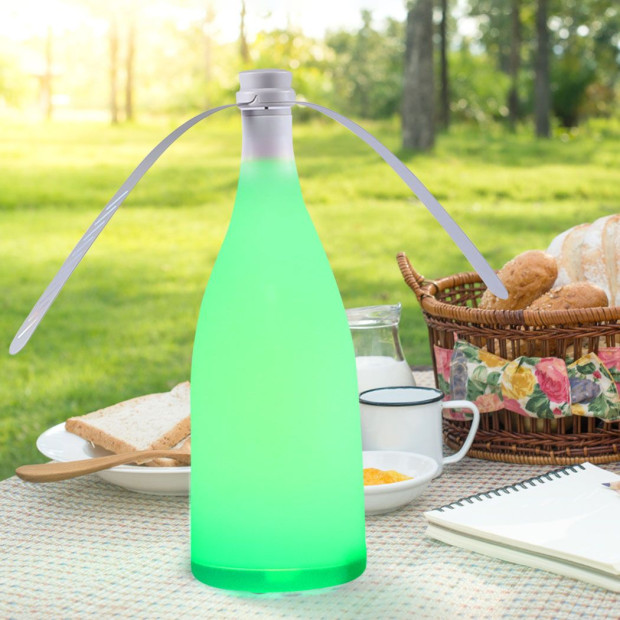 LED Repellent Fly Fan Indoor Outdoor Chemical Safe Trap Green Image 8