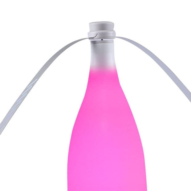 LED Repellent Fly Fan Indoor Outdoor Home Chemical Safe Trap Pink Image 6