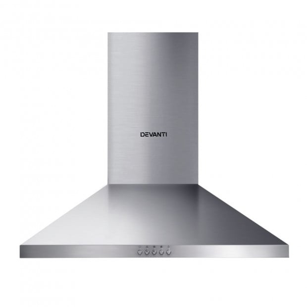 Range Hood 60cm 600mm Kitchen Canopy Stainless Steel Rangehood Image 3