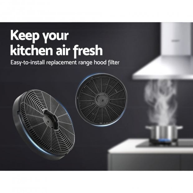 Range Hood Rangehood Carbon Charcoal Filters Cupboard Replacement Image 4