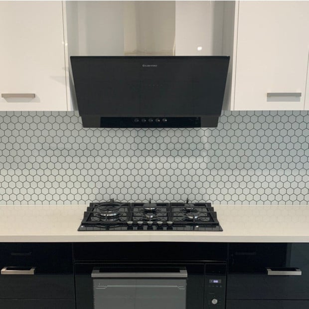 Kleenmaid Canopy Rangehood Vertical Black 90cm RHGV90 Image 7
