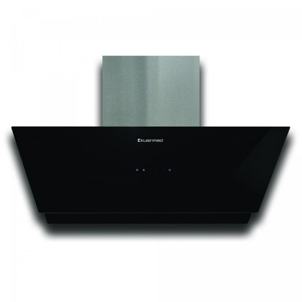 Kleenmaid Canopy Rangehood Vertical Black 90cm RHGV90