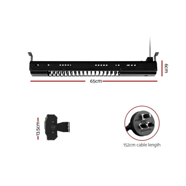 Electric Strip Heater Infrared Radiant Heaters Reamote Control 2000W Image 2