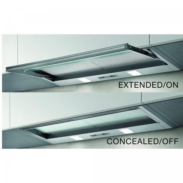 Kleenmaid Concealed Slide Out Rangehood 90cm RHSOG91 Image 3