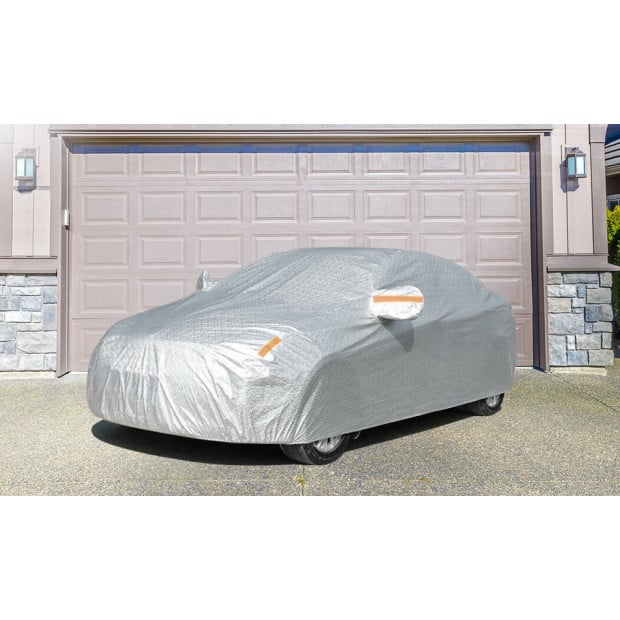 Aluminum Waterproof Car Cover For Large Suv Or Large Long Motor YXXl Image 3