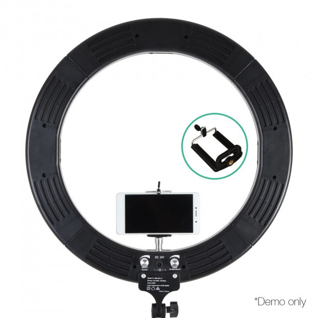 19 Inch LED Ring Light - Black Image 4