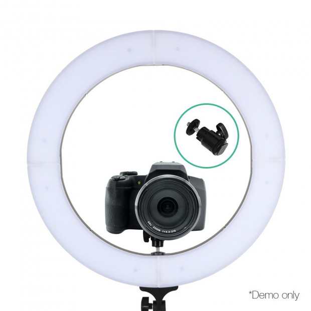 19 Inch LED Ring Light - Black Image 4
