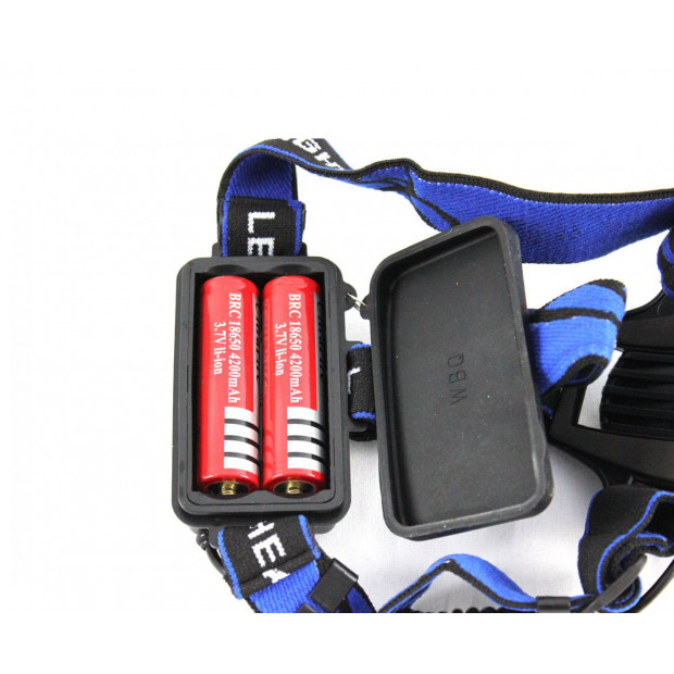 Raylight 2x Headlight Led Torch Cree Xm-l T6 Zoomable Headlamp Image 3