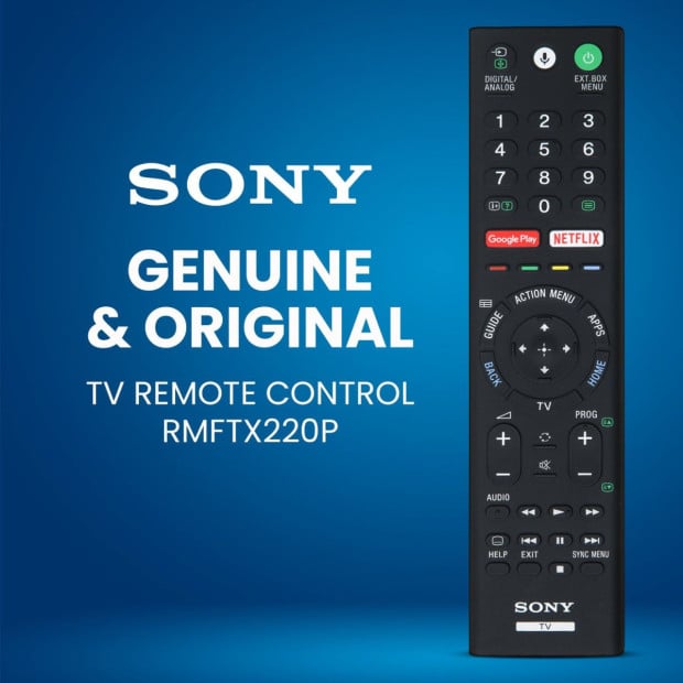 Genuine Sony TV Remote Control - RMF-TX220P