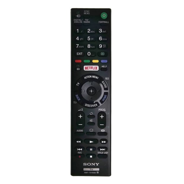 Genuine Sony TV Remote Control - RMT-TX100D Image 2