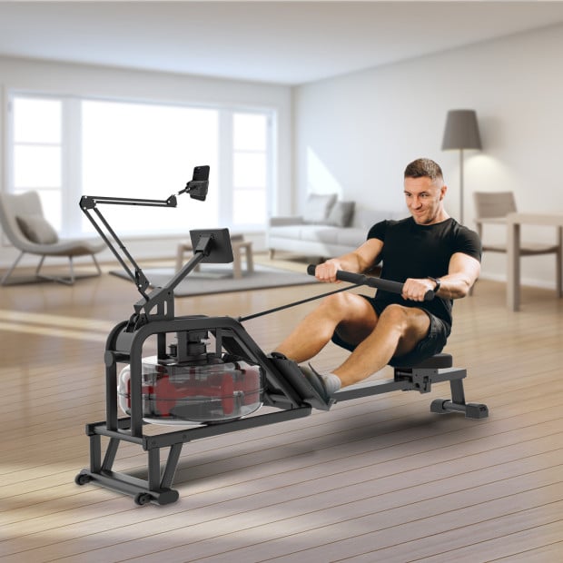 Powertrain 13L Water Resistance Rowing Machine Rower Image 16