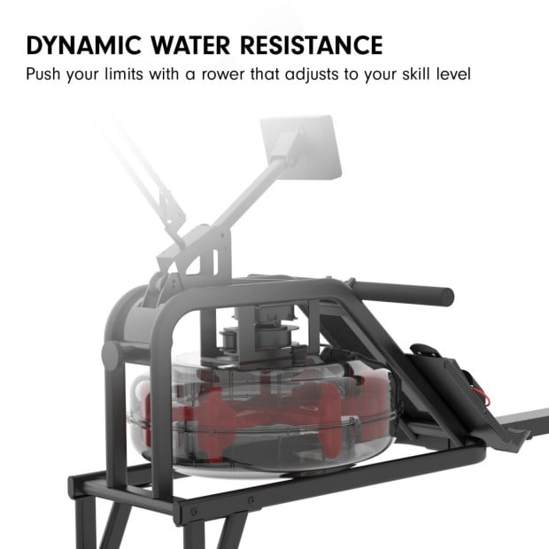 Powertrain 13L Water Resistance Rowing Machine Rower Image 3