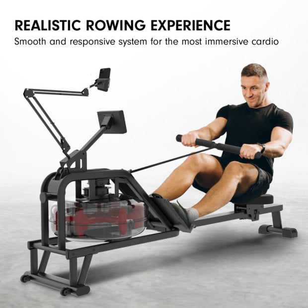 Powertrain 13L Water Resistance Rowing Machine Rower Image 4