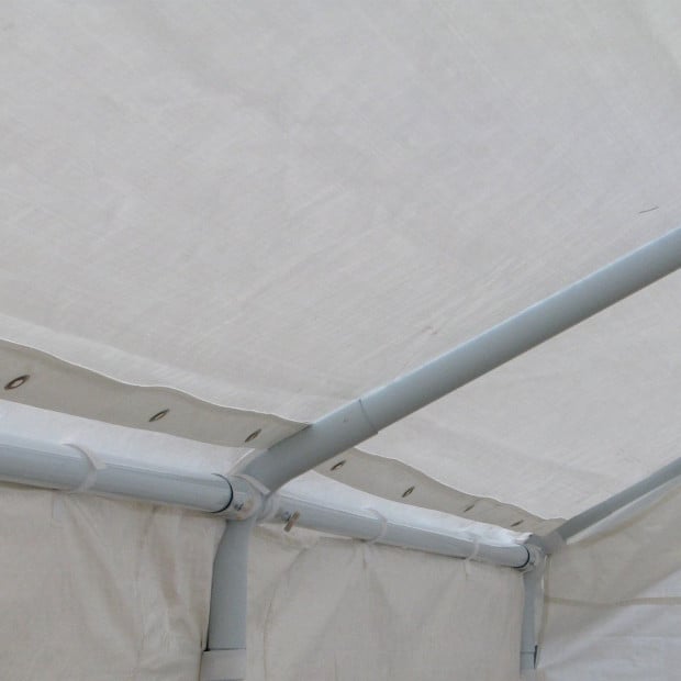 Wallaroo 4x8 White Premium Outdoor Event Marquee Replacement Roof Image 4