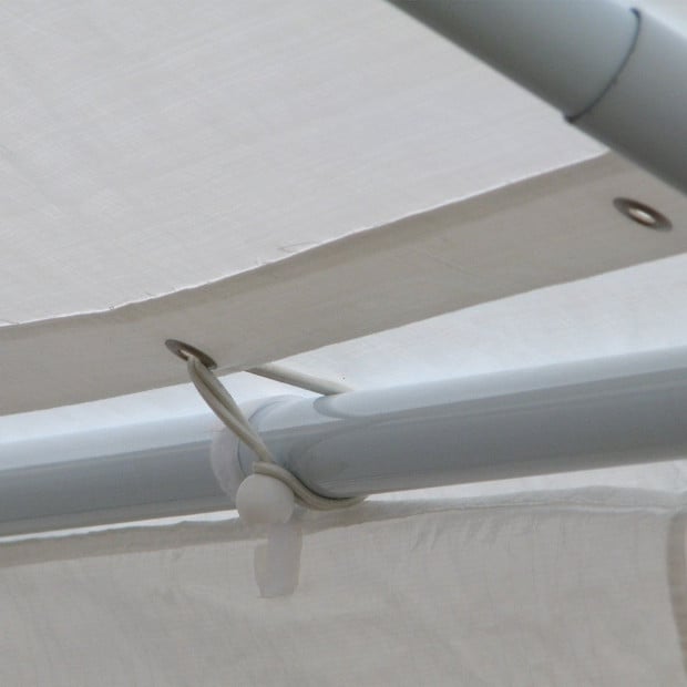 Wallaroo 4x8 White Premium Outdoor Event Marquee Replacement Roof Image 4