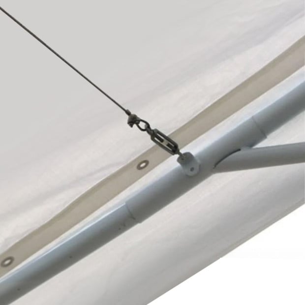 Wallaroo 4x8 White Premium Outdoor Event Marquee Replacement Roof Image 6