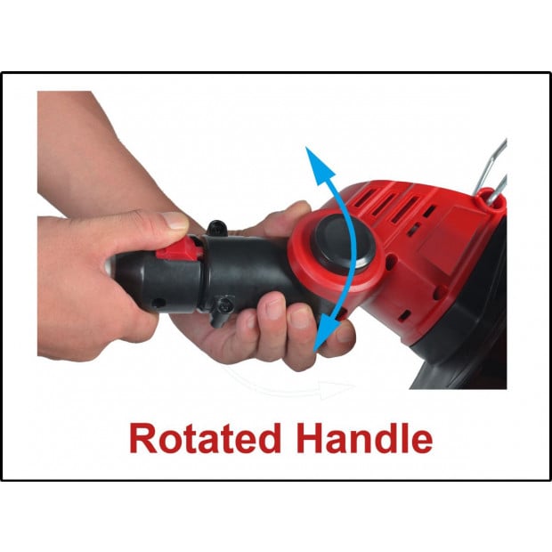 MATRIX 20V X-ONE Cordless Grass Trimmer Skin Only Image 4