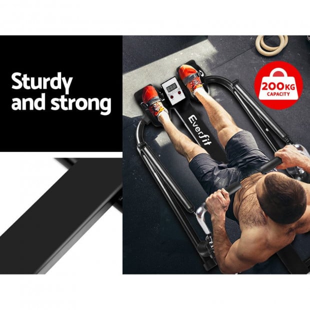Rowing Exercise Machine Rower Hydraulic Resistance Fitness Gym Cardio Image 4