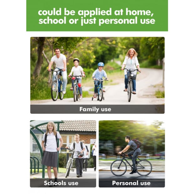 6-Bikes Stand Bicycle Bike Rack Floor Parking Instant Storage Cycling Image 9