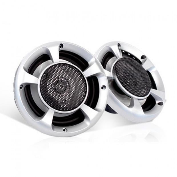 Set of 2 6.5inch LED Light Car Speakers Image 1