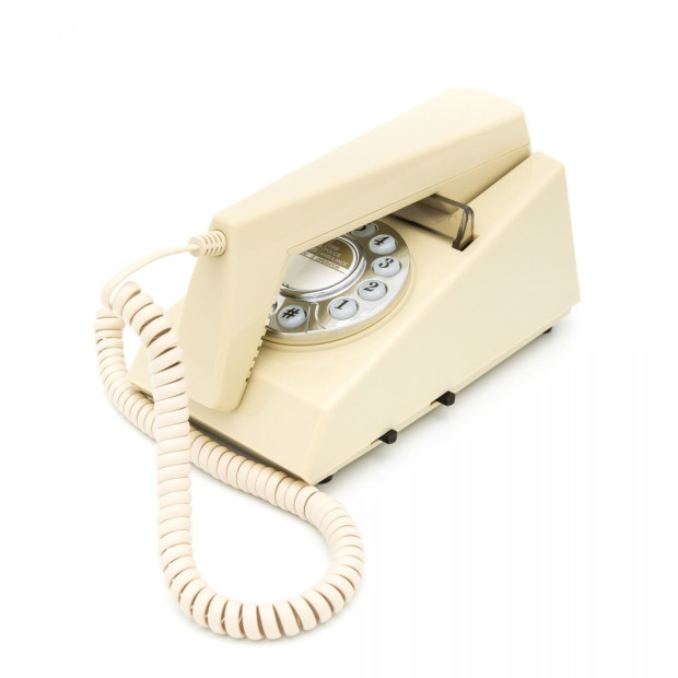 Gpo Trim Phone Push Button - Ivory Image 3