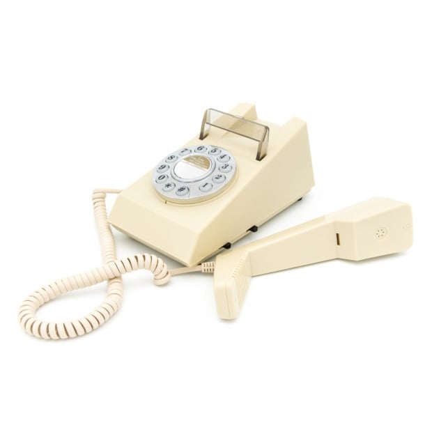 Gpo Trim Phone Push Button - Ivory Image 2