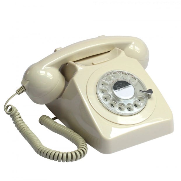 GPO 746 ROTARY TELEPHONE - IVORY Image 2