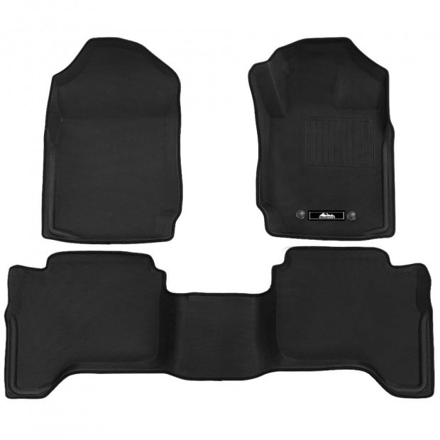 Mazda BT50 Car Floor Mats Dual Crew Cab 2012 - 2018 3D Rubber BT-50