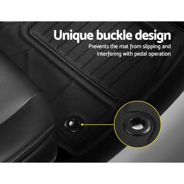 Car Rubber Floor Mats Front And Rear For Toyota Rav4 2019-2022 Image 5