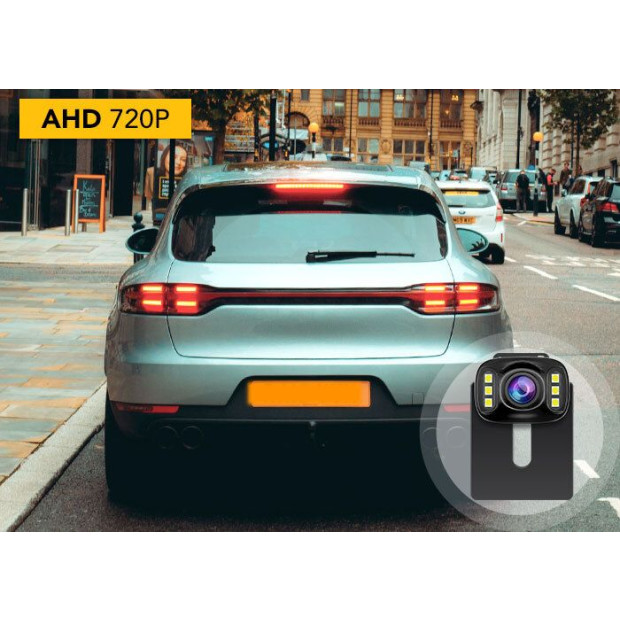 Car Reversing Backup Parking Camera AHD 6 IR LED Night Vision 12V RCA Image 5