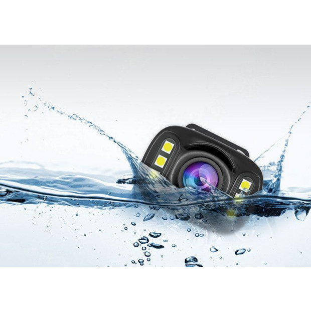 Car Reversing Backup Parking Camera AHD 6 IR LED Night Vision 12V RCA Image 8
