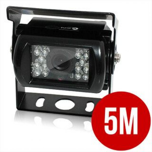 Heavy Duty 12/ 24v Ccd Ir Colour Reverse Reversing Camera Rearview Image 2
