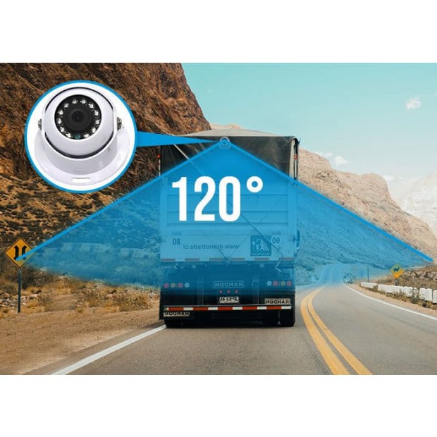 Reversing Camera 4 Pin Heavy Duty 12v/24v Car Truck Caravan 120 View Image 5