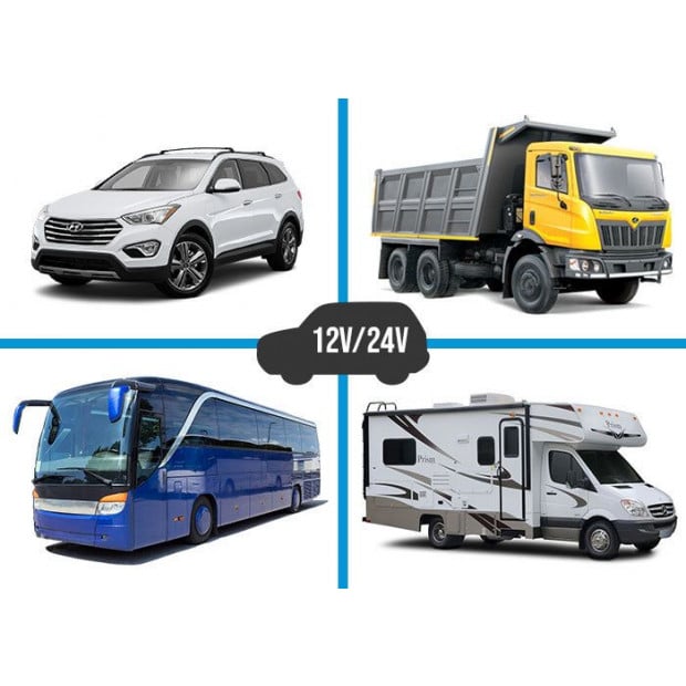 Reversing Camera 4 Pin Heavy Duty 12v/24v Car Truck Caravan 120 View Image 6