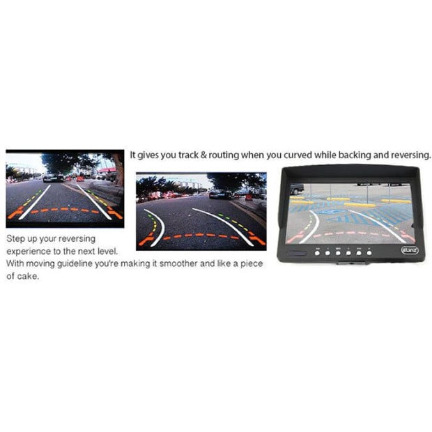 CMOS 4pin Reversing Camera Rearview Night Vision 12v/24v Image 3