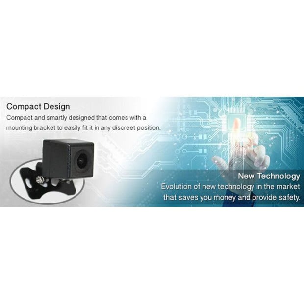 CMOS 4pin Reversing Camera Rearview Night Vision 12v/24v Image 5