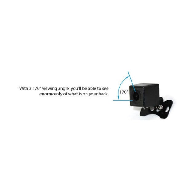CMOS 4pin Reversing Camera Rearview Night Vision 12v/24v Image 6