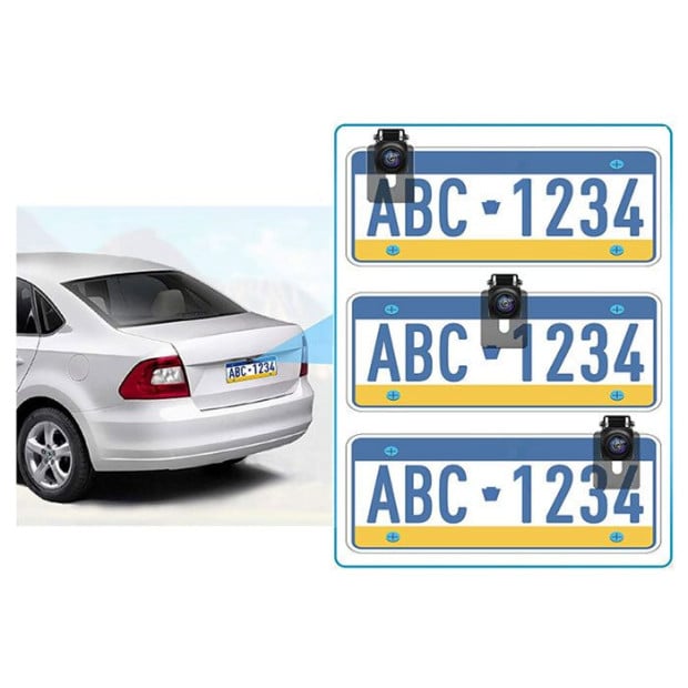 Car Reversing Backup Parking Camera AHD 1080p Ir Night Vision 12V RCA Image 6