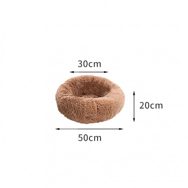 Pet Bed Mattress Dog Cat Beds Bedding Cushion Winter S Brown Image 3