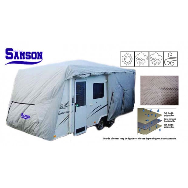 Samson Heavy Duty Caravan Cover 20-22ft Image 2