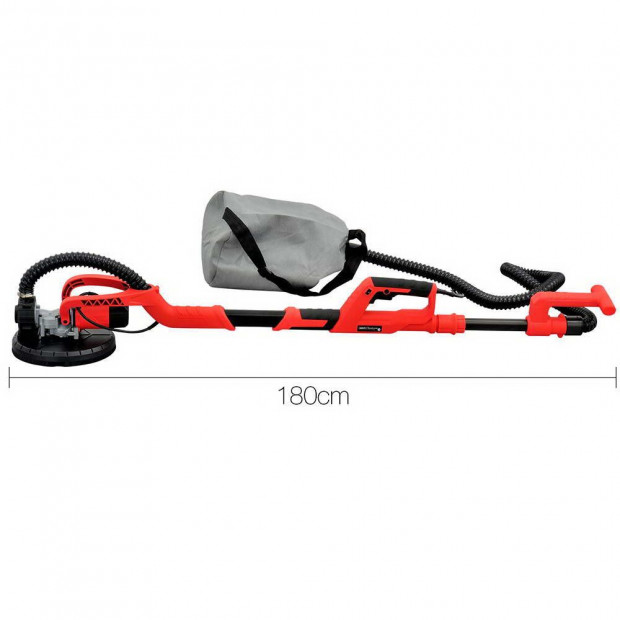 2 in 1 Vacuum Sander with Dist Bag Discs 750W - Red Image 1